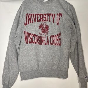 UNIVERSITY OF WISCONSIN LACROSSE CREWNECK